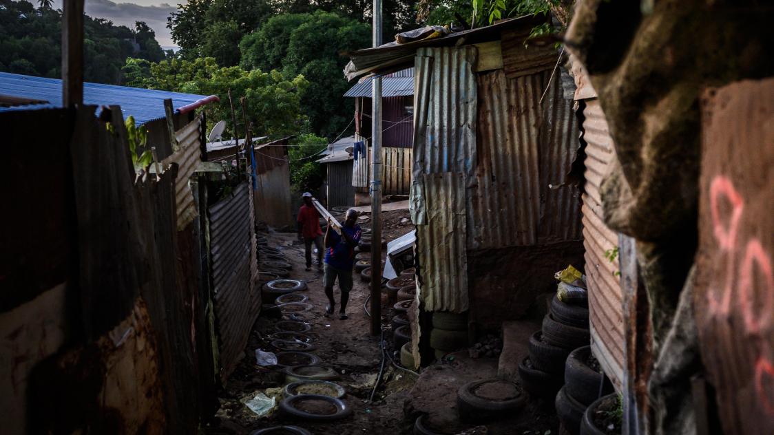 image Les démolitions des bidonvilles ont commencé à Mayotte
